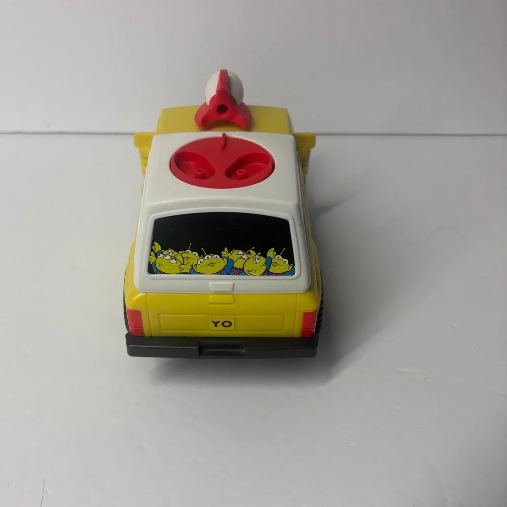 Disney Pixar Imaginext Toy Story Pizza Planet Truck Mattel Yellow Vehicle